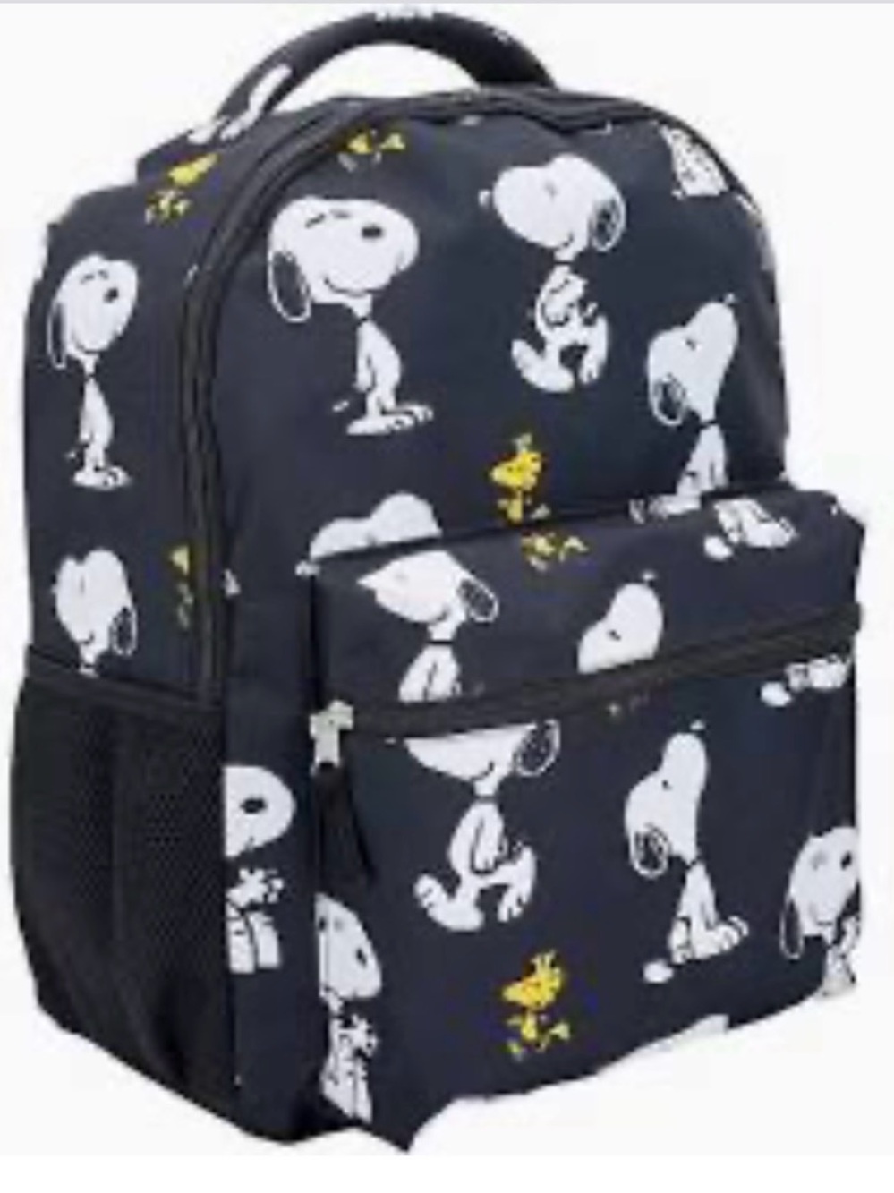 Kohl's Black Snoopy & Yellow Woodstock Kids Backpack - Picture 1 of 2